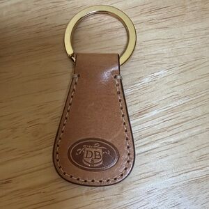 DOONEY & BOURKE Brown Leather Keychain